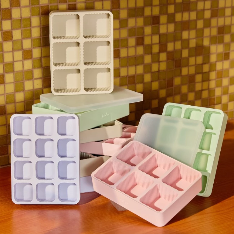 hako Large Silicone Ice Tray 6 cubes ถาดทำน้ำแข็งซิลิโคนแบบใหญ่ 6ก้อน thumbnail 7