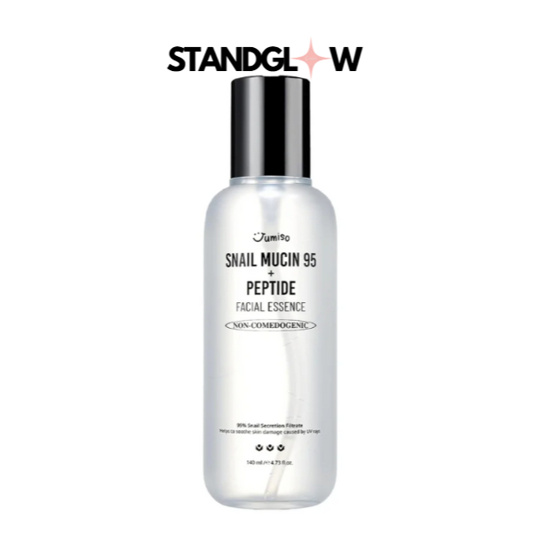 Jumiso Snail Mucin95 +Peptide Facial Essence 140ml. เอสเซนท์บำรุงผิวหน้า [STANDGLOW]