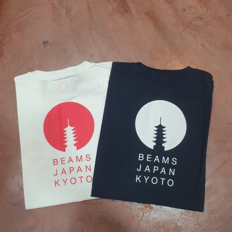 เสื้อยืดแขนสั้น Beams Japan Kyoto