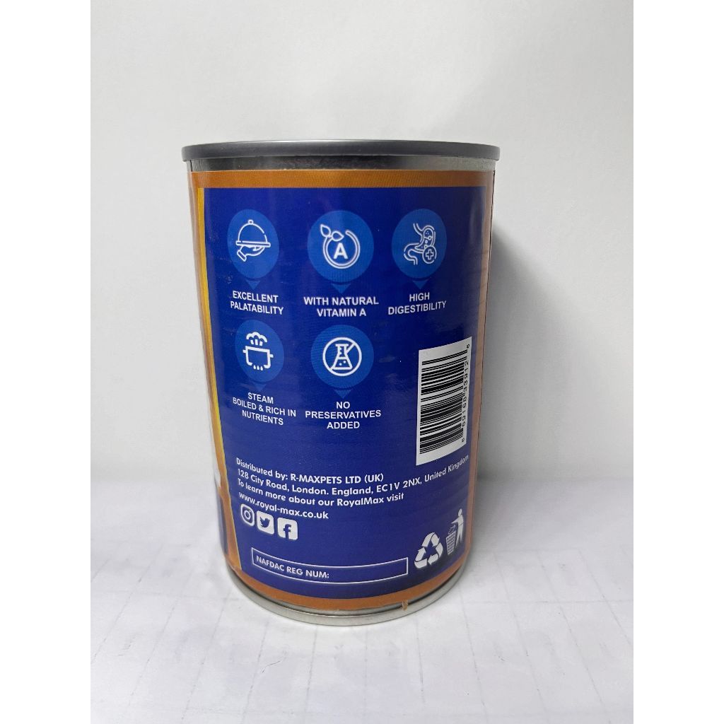 (กระป๋อง) Royal อาหารสุนัขกระป๋อง ขนาด 400g มี 3 รส อาหารสุนัข Dog Food อาหารแมวชนิดเปียก แบบบรรจุกระป๋อง 400 กรัม - รูปที่ 7