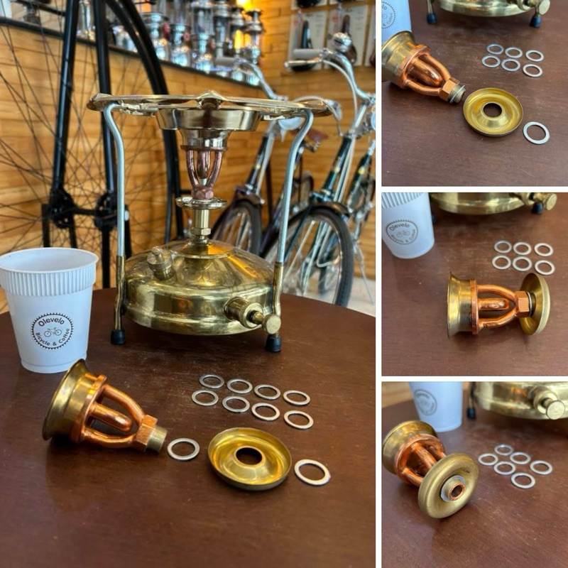 ตะเกียงเจ้าพายุ: ปะเก็นคอเตาฟู่/เตาน้ำมันก๊าด Butterfly ชุด 4 ชิ้น