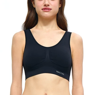 Wacoal Surprise Seamless Bra เสื้อชั้นใน ทอไร้ตะเข็บ แบบมีตะขอ รุ่น WH9C43 สีดำ (BL)
