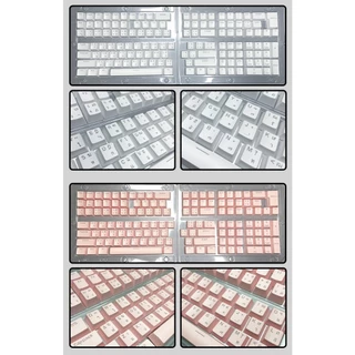 คีย์แคปตัวอักษรไทย OEM Profile วัสดุ ABS พิมพ์ไฟได้ ใช้ได้กับ Mechanical Keyboard หลายขนาด ทนทาน สวยงาม