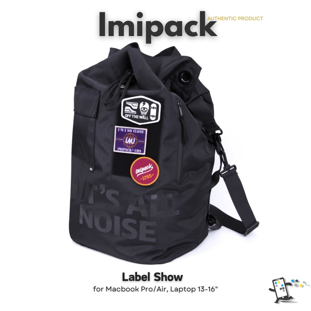 Imipack Label Show กระเป๋าสำหรับ Macbook Pro, Macbook Air และ Laptop อื่นๆ และกระเป๋าใส่สัมภาระอื่นๆ