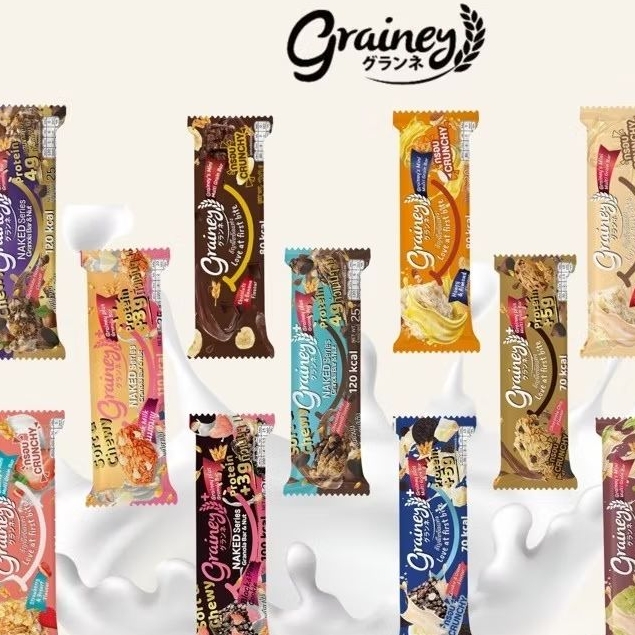 Grainey เกรนเน่ย์ ธัญพืชอัดแท่ง 20กรัม