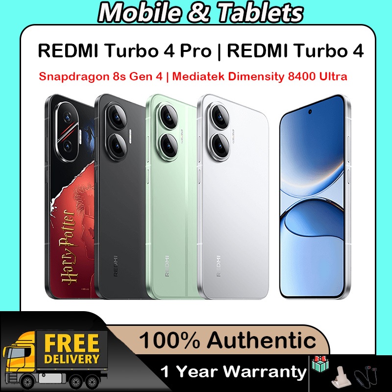 Xiaomi REDMI Turbo 4 Pro Snapdragon 8s Gen 4 | Redmi Turbo 4 Mediatek Dimensity 8400 Ultra