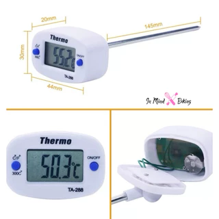 ที่วัดอุณหภูมิ อาหาร เครื่องวัดอุณหภูมิ เทอร์โมมิเตอร์ Thermometer (-50°C-300°C)