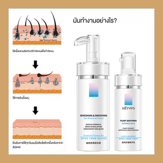 VIVXกําจัดขนน้องสาว ครีมกำจัดขน มูสกำจัดขน 100g คนท้องใช้ได้ อ่อนโยนต่อผิว ไม่มีร่องรอย กำจัดขนถาวร เรียบเนียนไม่เป