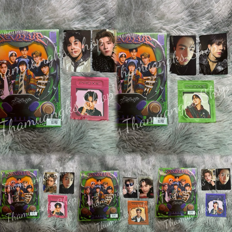 พร้อมส่ง Proxie 2nd Album แกะแล้ว ของครบ อัลบั้ม พ้อกสี