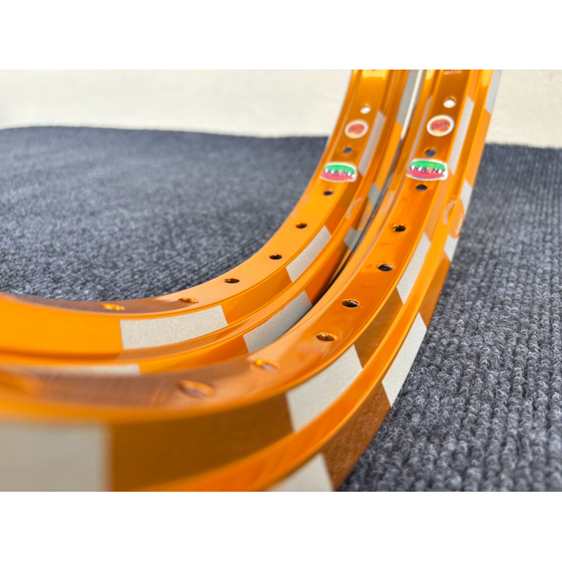 ล้อ AKRONT ทองหมากรุก 1.4-17/17 ล้อมันกุ้ง🦞