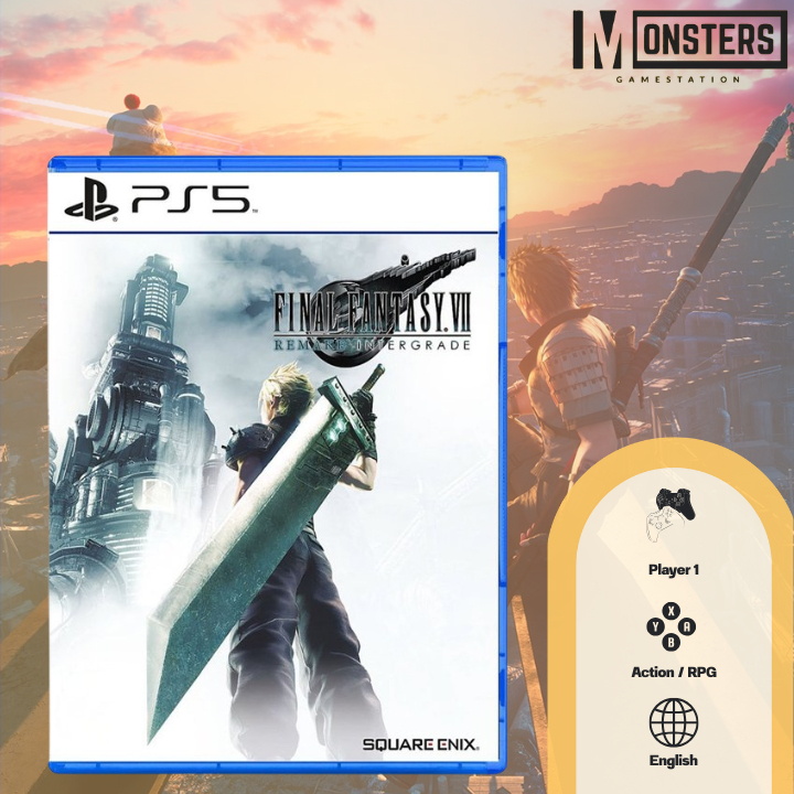 FINAL FANTASY 7 REMAKE INTERGRADE [PS5] (สินค้าพร้อมส่ง) [มือ1] (ปก EU)