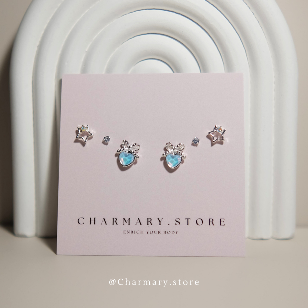 [สินค้าพร้อมส่ง✨] ต่างหู Apple Pie🍏