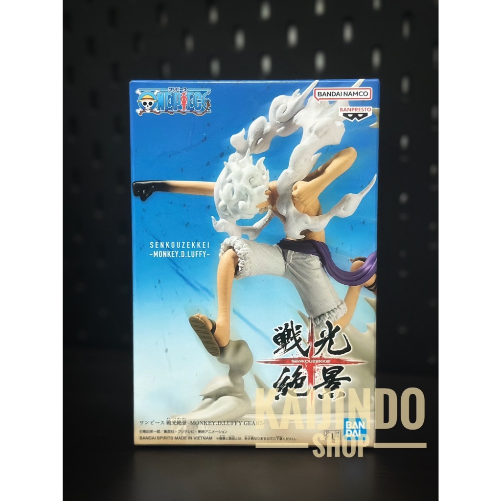 [ของแท้-พร้อมส่ง] One Piece Luffy Gear 5 & ROB Lucci Senkozekkei