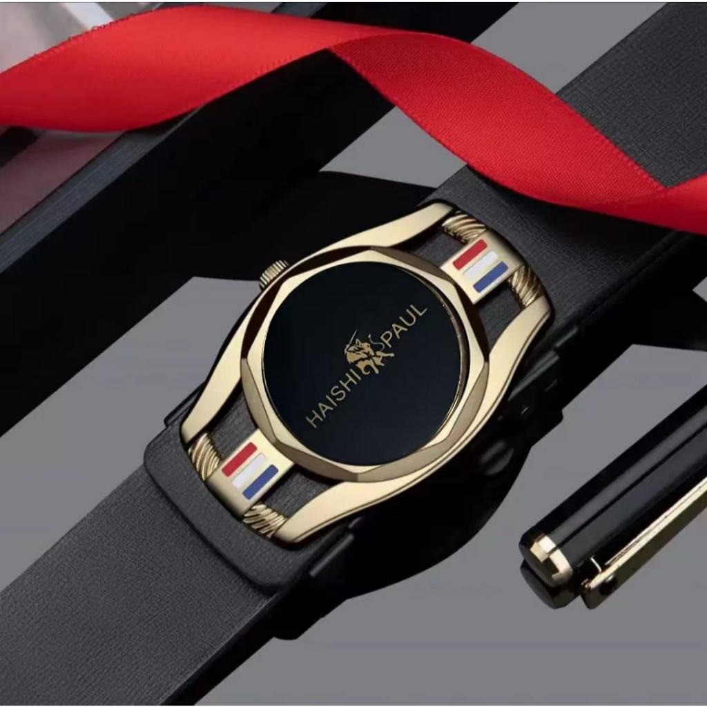 ราคาขายส่ง-เข็มขัดผู้ชาย เข็มขัดอัตโนมัติผู้ชายร่วมสมัย-ผสมอย่างไร้รอยต่อธุรกิจและลําลองดู - รูปที่ 5