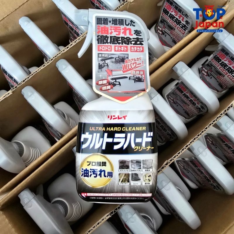 🚚พร้อมส่ง 🇯🇵นำเข้าจากญี่ปุ่นแท้ 100% Rinrei Ultra Hard Cleaner สเปรย์โฟมขจัดคราบน้ำมันฝังแน่นสำหรับห้องครัว 700ml.