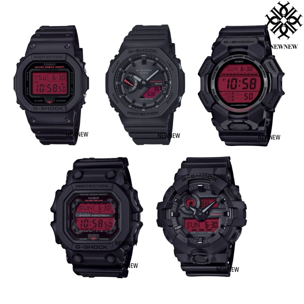 G-SHOCK นาฬิกาข้อมือ watches GA-B2100BBR-1A GA-700BBR-1A GD-010BBR-1 GX-56BBR-1 DW-5600BBR-1 ของแท้ป