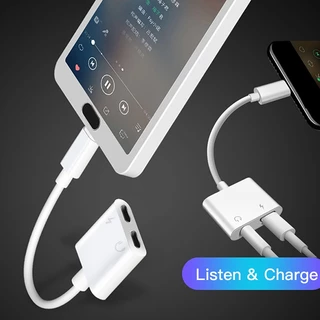 🔥ส่งจากไทย🔥เหมาะสำหรับแท็บเล็ตและโทรศัพท์มือถือ Apple อะแดปเตอร์สายออดิโอ 3.5 มม. ถึง Apple