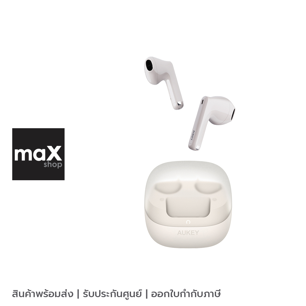 Aukey หูฟังบลูทูธ Move Vibe สีขาว รุ่น EP-M4