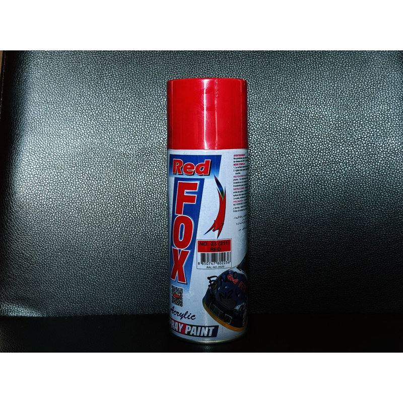 สีสเปรย์ สีแดง/ส้ม/เหลือง สีสเปรย์fox
