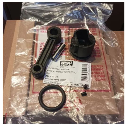 DEWALT ชุดอะไหล่ ก้านสูบ ลูกสูบ โอริง สลักก้านสูบ สกัดไฟฟ้า รุ่น D25899K D25900 D25901K (579779-01)