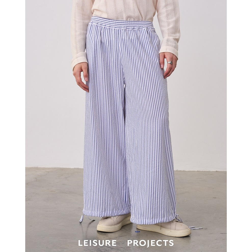 (Leisure Projects) RELAX SEERSUCKER PANTS