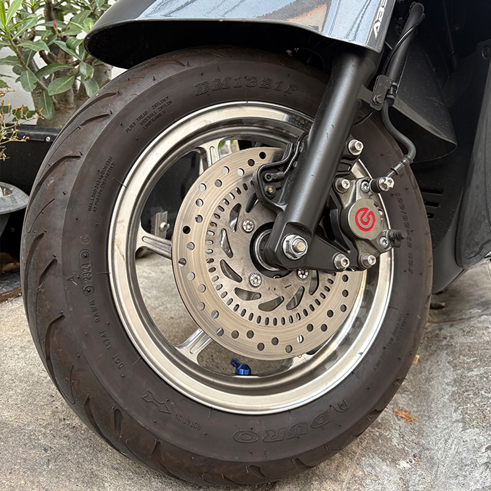 ขาปั๊ม GIORNO Brembo 2pot ปักข้าง สำหรับจาน