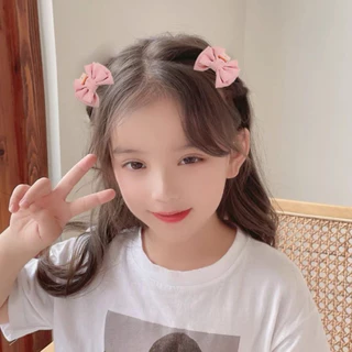 กิ๊บโบว์ 2ด้าน ริ้บบิ้น กิ๊บติดผมเด็ก กิ๊บหนีบผม ขนาดเล็ก สีสดใส น่ารัก สวย ตรงปก ผ้าเนื้อดีมีคุณภาพ