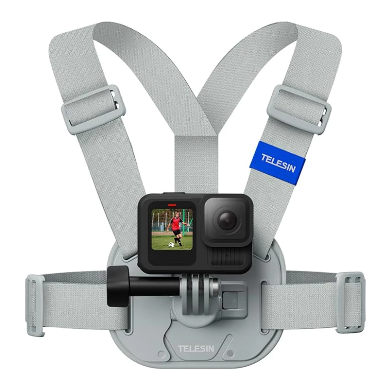Telesin สายคาดอก ปรับองศาและขนาดได้ / Quick-release สำหรับมือถือ GOPRO,DJI Action 6/5Pro/4/3,Insta360 thumbnail 4