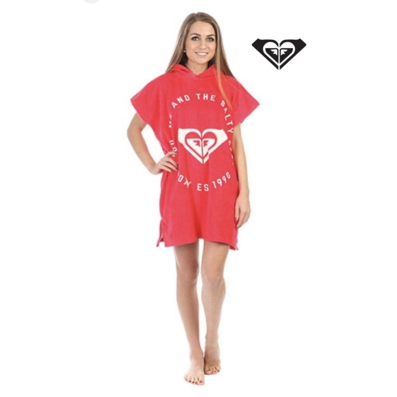 ผ้าเช็ดตัว​ มีฮู้ด​ Roxy​
