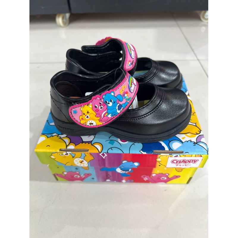 รองเท้านักเรียน carebear แคร์แบร์ เด็กหญิงอนุบาล (Chappy)