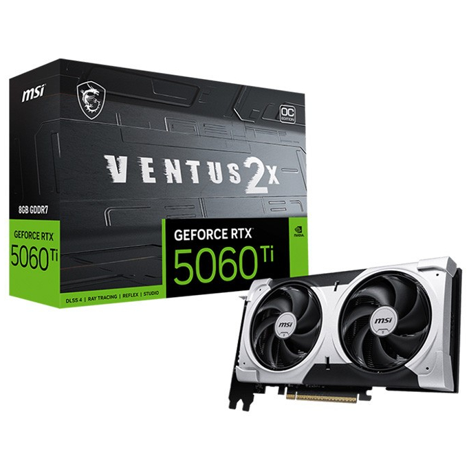MSI RTX5060Ti VENTUS 2X PLUS 8GB GDDR7