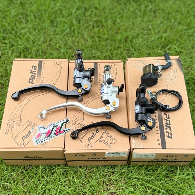 🔥NEW🔥 ปั้มบน PAKA ปั้มลอยเบอร์ 17.5 ข้างขวา อุปกรณ์ครบ พร้อมติดตั้ง ทรงโลโก้ขาว ใส่เวฟทุกรุ่น/Giorno