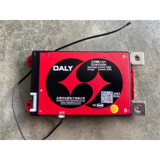 BMS Daly 100A/100A LiFePo4 NMC Li-on 100A / 4s 7s 8s 12s 14s 16s 20s 24s 12v 24v 36v 48v 60v 72v