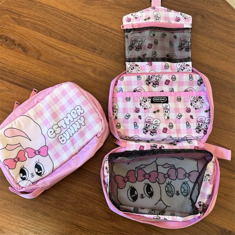 (พรี🐰) Esther bunny cosmetic bag กระเป๋าเครื่องสำอาง แบบแขวน