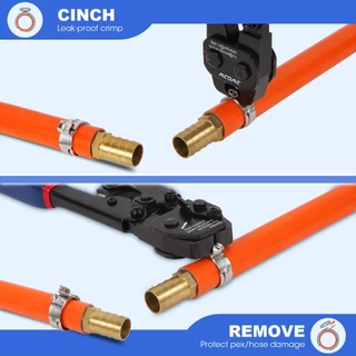 คีมหนีบ-ตัดแคลมป์หูสแตนเลส 304 JWGJW PEX Clamp สินค้าอยู่ไทยพร้อมส่ง