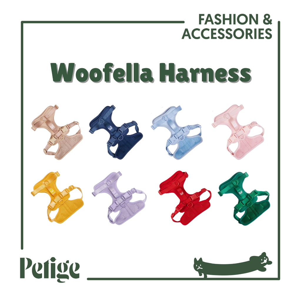 Woofella Harness สายรัดอกสำหรับสุนัข