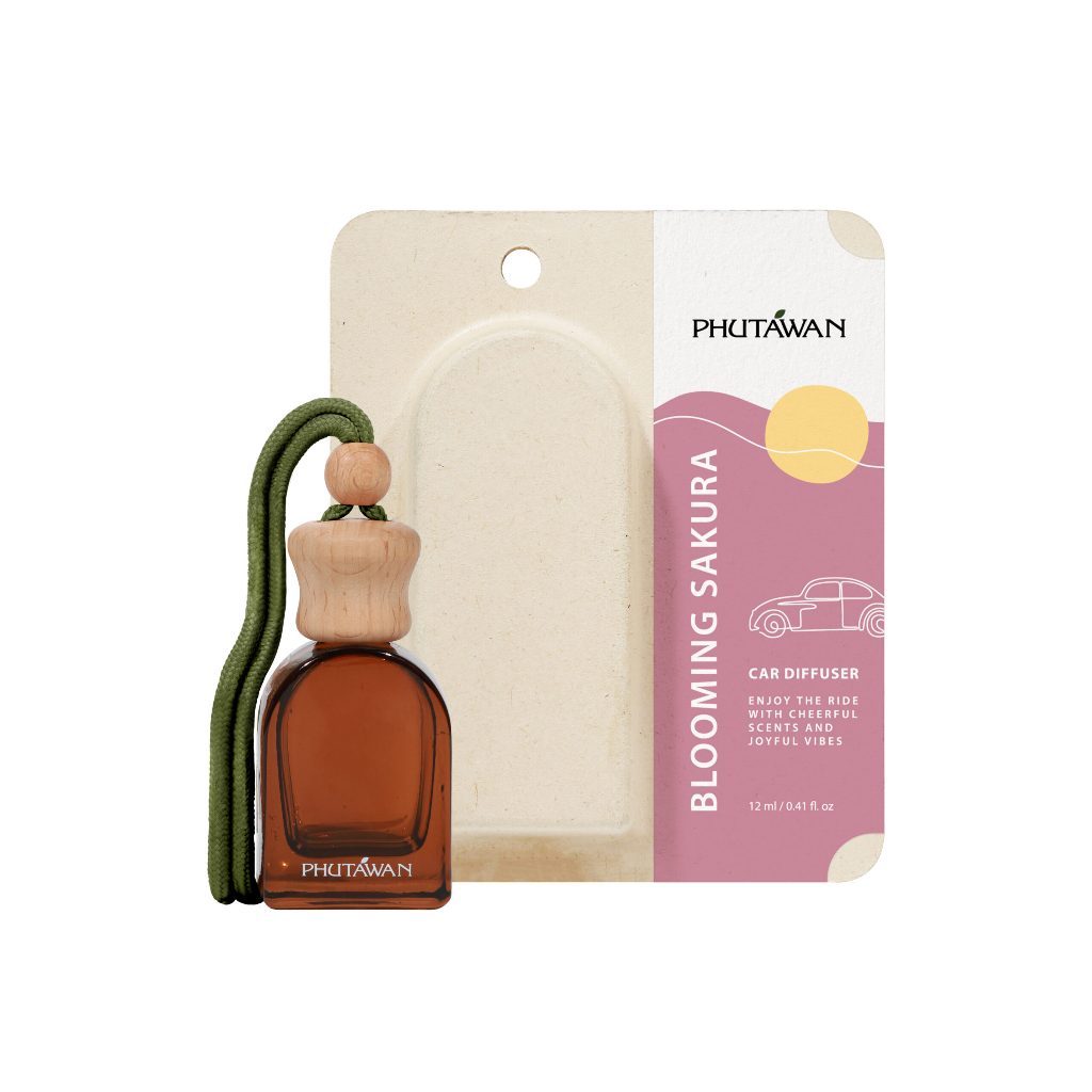 Phutawan ภูตะวัน น้ำหอมปรับอากาศ สำหรับรถยนต์  ใช้งานได้ 2 เดือน ขนาด 12 ml Phutawan Car Diffuser - รูปที่ 6