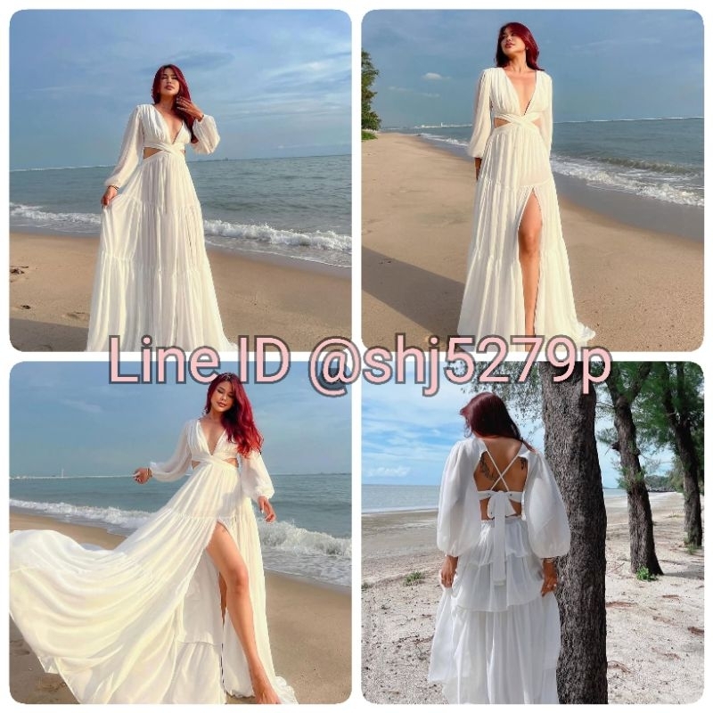 HONEY SEXY ME DRESS ของ factory boutique แท้ (ซักเก็บ)
