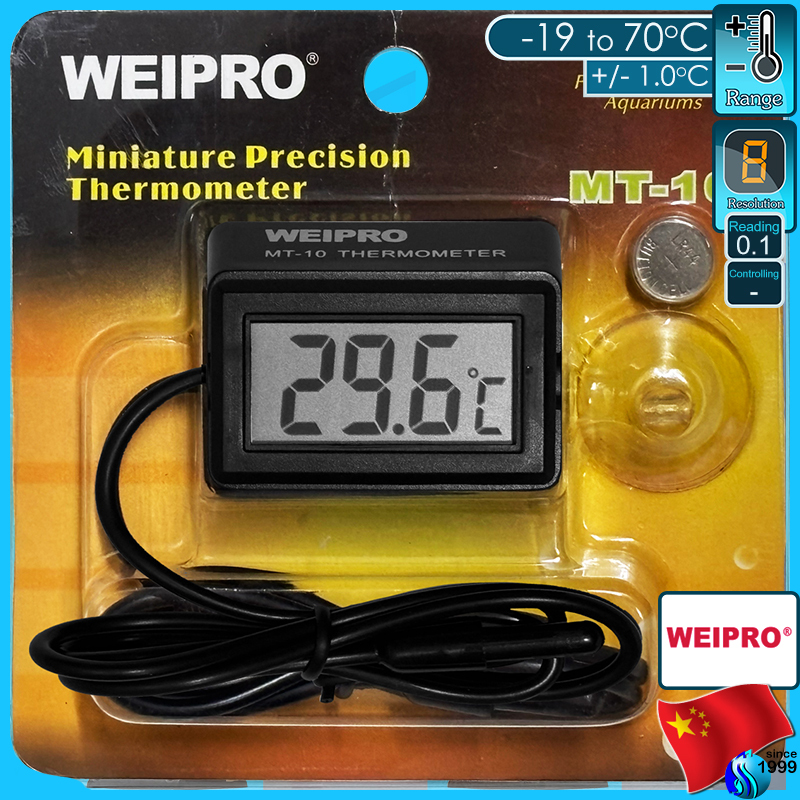 Weipro Thermometer MT-10 ที่วัดอุณหภูมิ เครื่องวัดอุณหภูมิ Digital aquarium thermometer temp