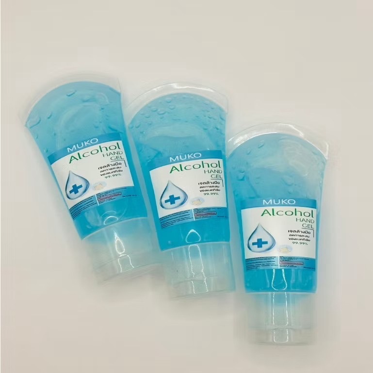 เจลแอลกอฮอล หลอดบีบ 50 ML ขนาดพกพา 1,3 ชิ้น