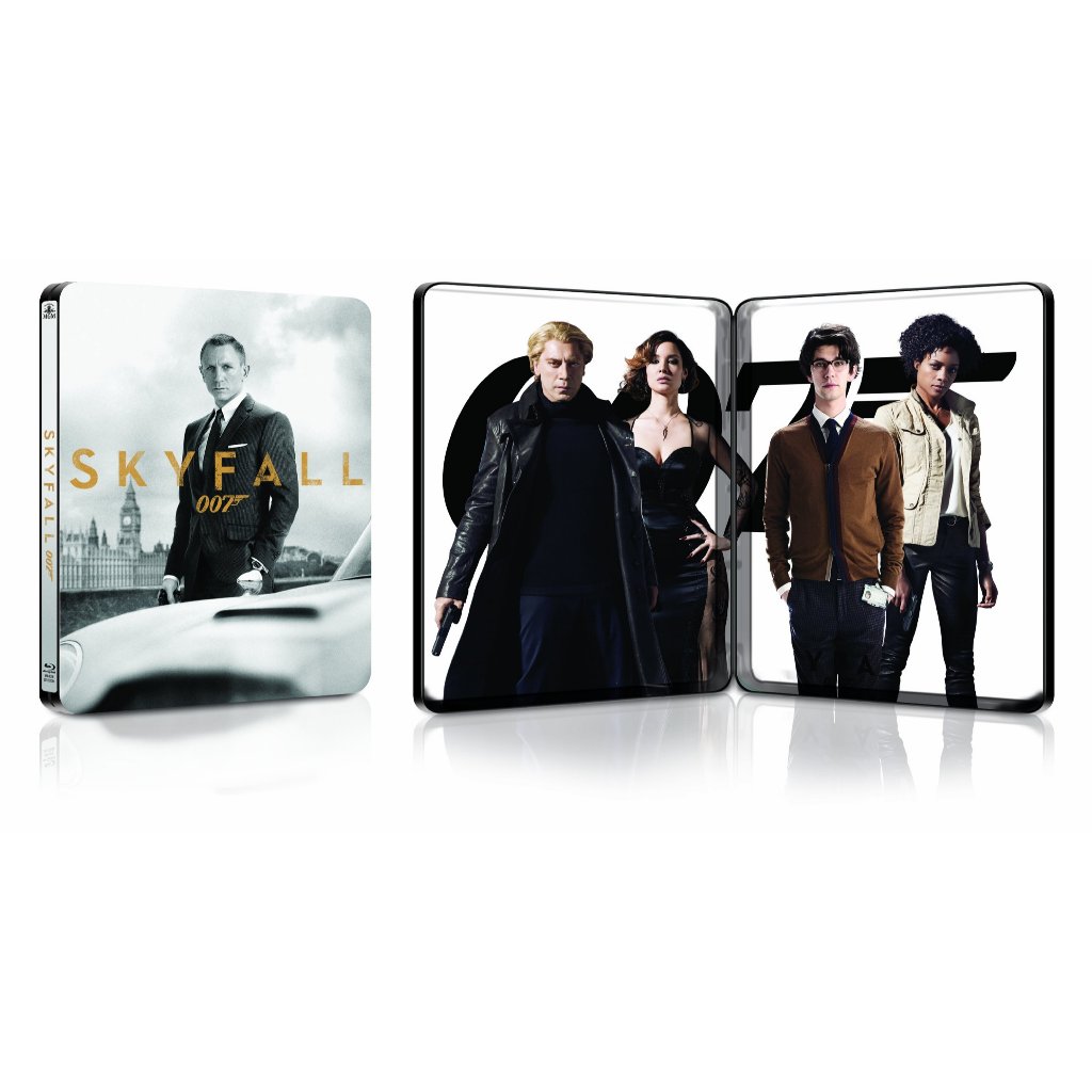 [Blu-ray] : SKYFALL 007 (2012) STEELBOOK รุ่นกล่องเหล็ก มี บรรยายไทย และ หลายภาษา ของใหม่ มือ 1
