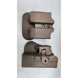 【จัดส่งจากกรุงเทพฯ】ซองหนังสำหรับ G17 19 22ซองปืนโพลิเมอร์ซองใส่ปืนที่รัดมือขวายุทธวิธีพร้อมกระเป๋านิตยสาร