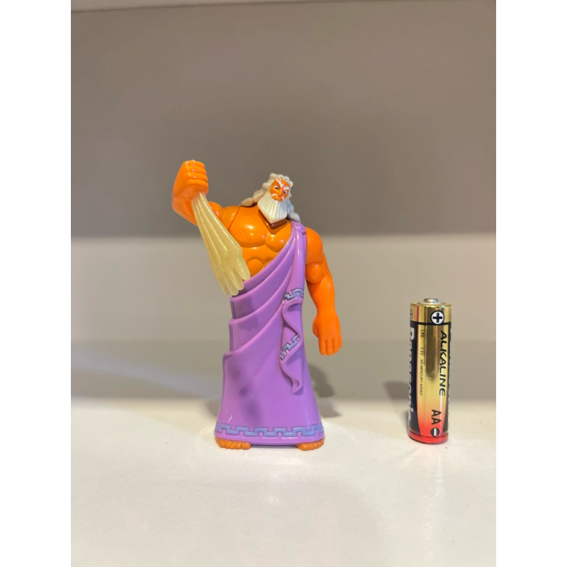 1997 Zeus 4" McDonald's Movie Action Figure Set #2 Disney Hercules