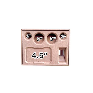 ชุดคิทนำไปประกอบเองตู้รุ่น251(4.5“+3”+2“)พอทลมข้าง ไม้mdfหนา9mm.