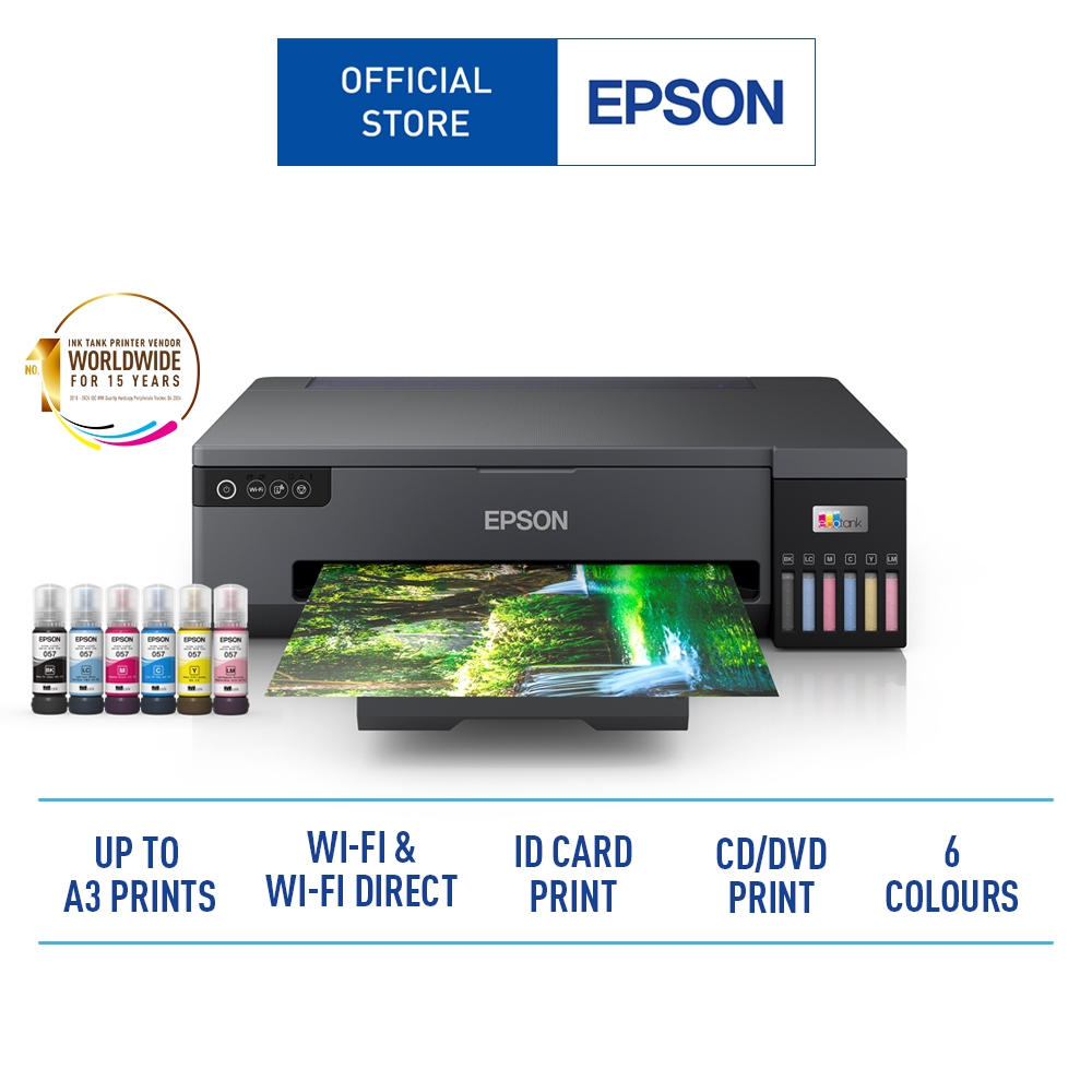 Epson EcoTank L18050 Ink Tank Printer เครื่องพิมพ์ ภาพถ่ายขนาด A3 อเนกประสงค์ที่มาพร้อมงานพิมพ์ภาพถ่ายคุณภาพสูง