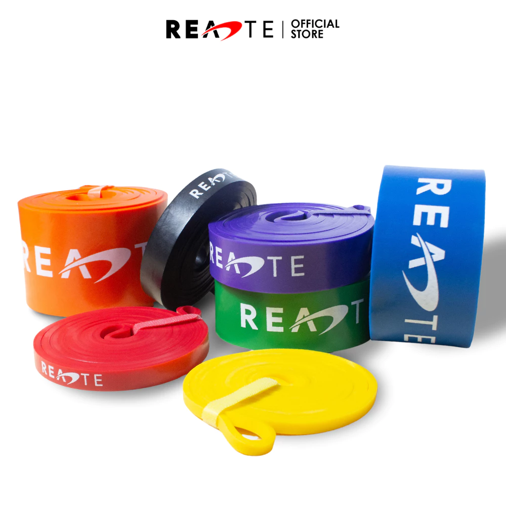 READTE ยางยืดออกกำลังกาย แรงต้าน 11 - 104 KG. บริหารกล้ามเนื้อ RESISTANCE BAND
