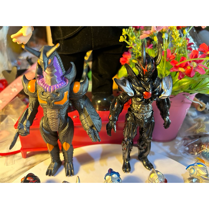 (2) แท้ 💯 5-5.5 นิ้ว บันได งานเก่า หุ่นซอฟ หุ่นยาง อุลตร้าแมน ultraman มือ 2 Bandai - รูปที่ 2