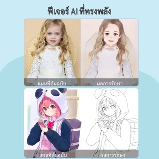 เครื่องปริ้นพกพา เครื่องปริ้นสติ๊กเกอร์ Printer wifi ไร้หมึก พิมพ์ที่อยู่ ไฟล์ ป้าย บาร์โค้ด ฉลาก แถมกระดาษสติกเกอร์