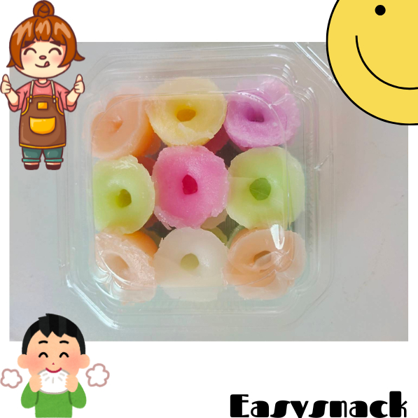 ขนมน้ำดอกไม้ หอม อร่อย (18 ชิ้น/กล่อง)