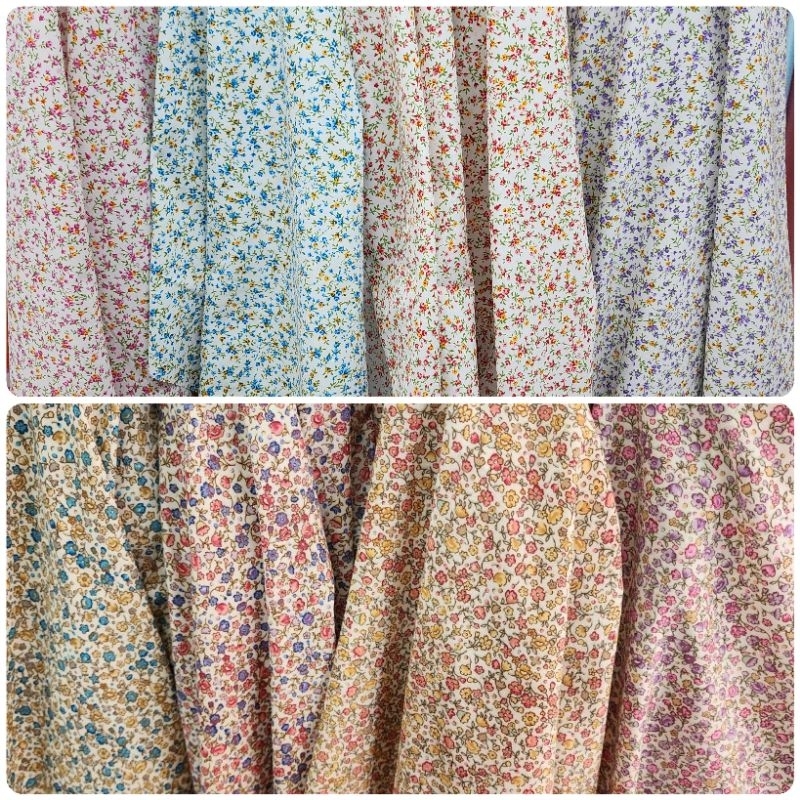 ❤พร้อมส่ง!!❤ผ้าเมตร หลา ลายดอกไม้ วินเทจ มินิมอล อเนกประสงค์ คอตตอลผสม ถ่ายพร็อพ ฉาก ผ้าปู ม่าน หน้ากว้าง 110-115